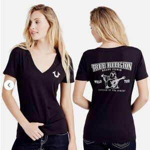 True Religion crystal tee shirt